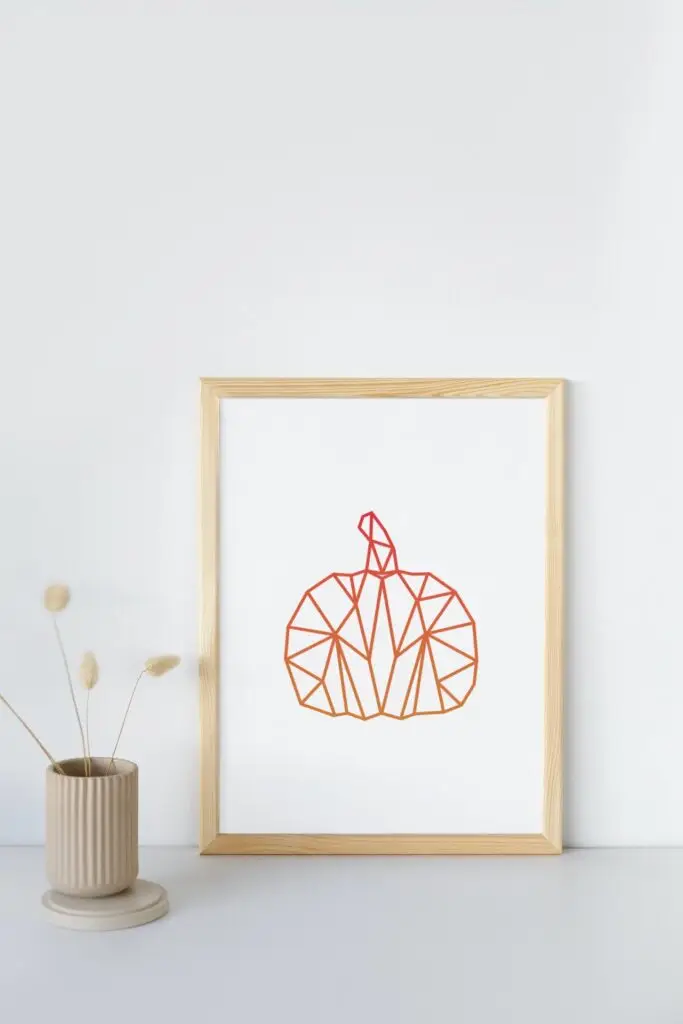 Zucca geometrica Low poly
