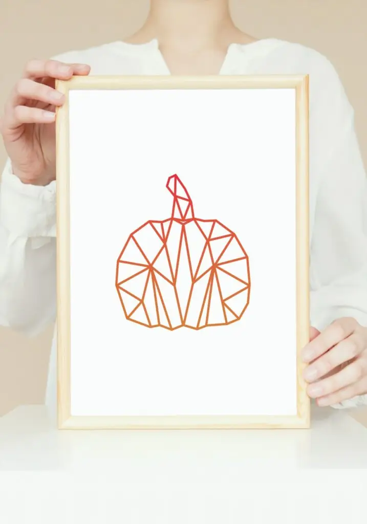 Zucca geometrica Low poly