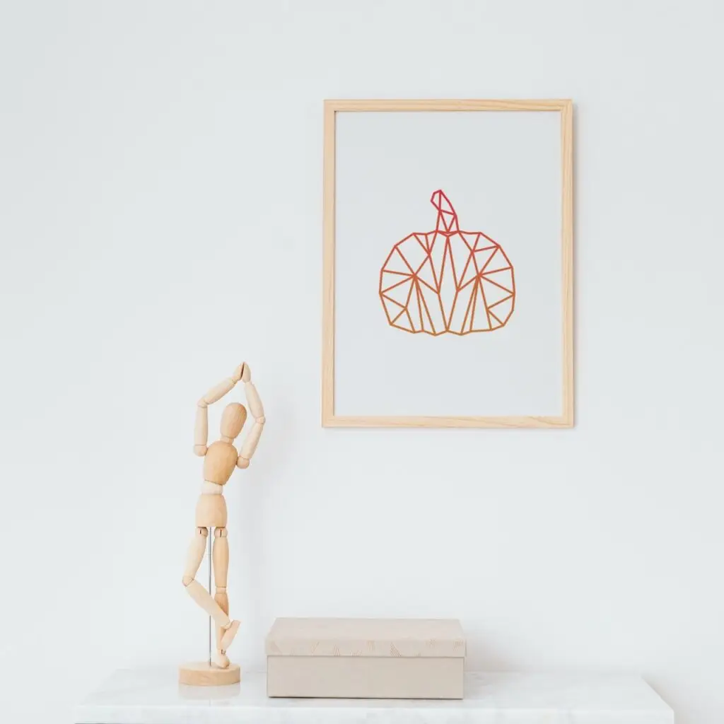 Zucca geometrica Low poly